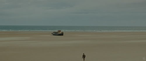 Your footprints still they are in the sand, everything else washed away