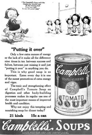 Trivia Answer of the Day: 'Tis Campbell's Soup Each Day....