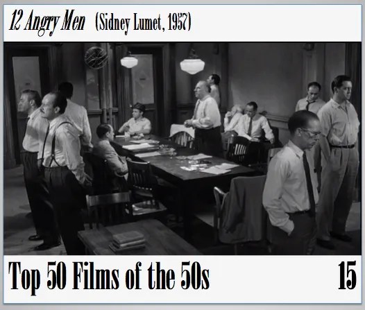 Top Fifty Films of the 50s — Number Fifteen