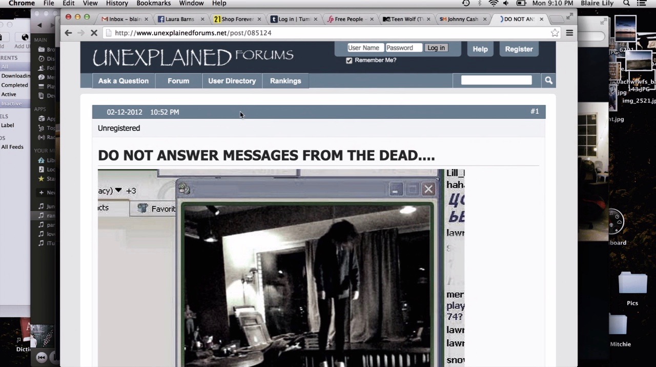 Then Playing: Unfriended
