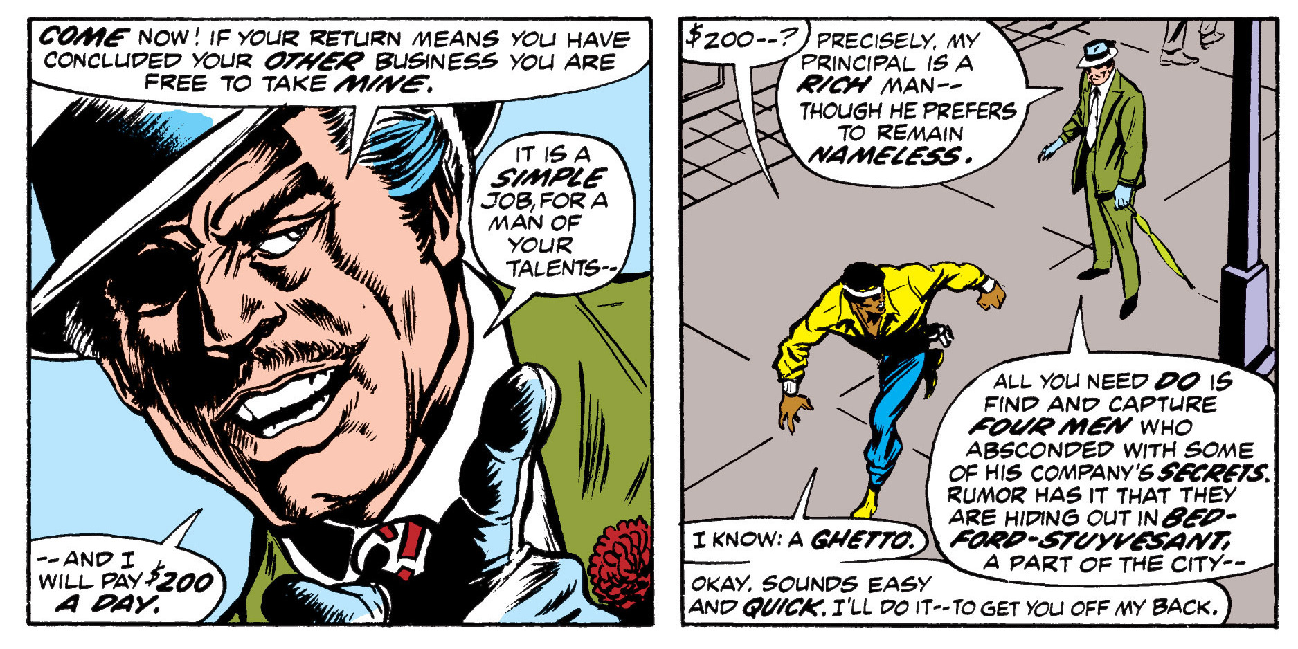 My Misspent Youth: Hero for Hire by Steve Englehart and George Tuska