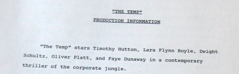 From the Archive: The Temp