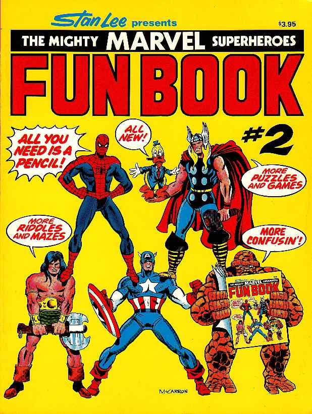 My Misspent Youth: The Mighty Marvel Superheroes Fun Book