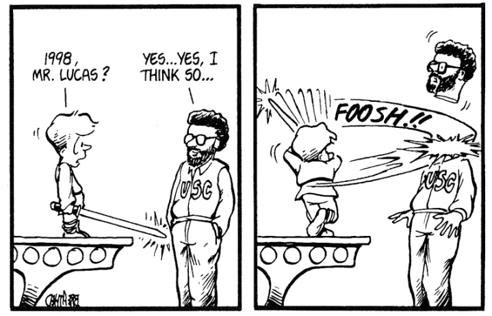 Laughing Matters — Bloom County on Return of the Jedi