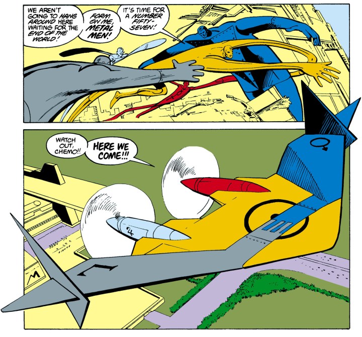 action comics metal men