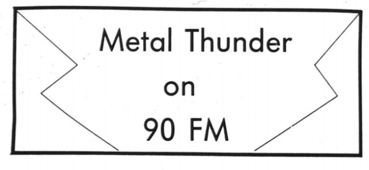 metal thunder ad