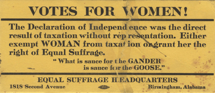 suffrage