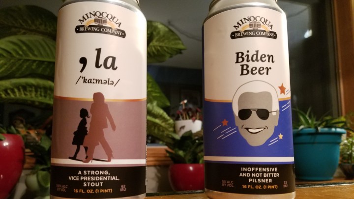 Beers I Have Known — Minocqua Brewing Company Biden Beer and ,la