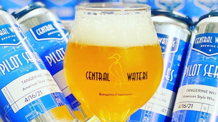 Beers I Have Known — Central Waters Brewing Company Pilot Series Tangerine Wheat