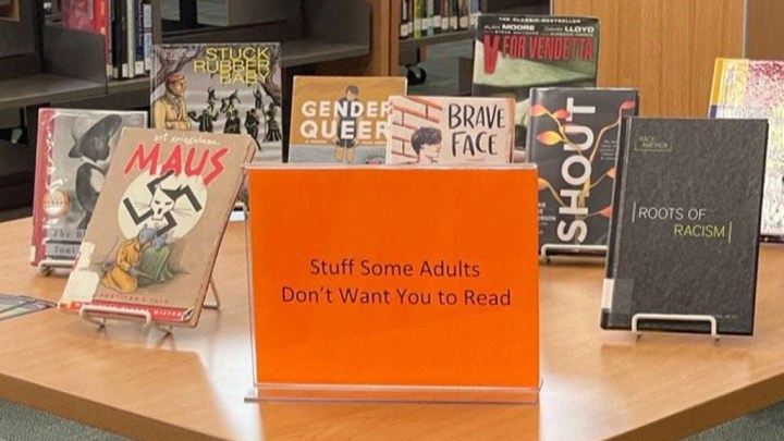 Outside Reading — Stuff Some Adults Don't Want You to Read edition