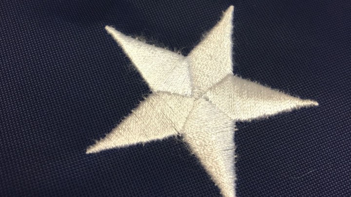 Outside Reading — Red, White, and Blue (Emphasis on White) edition